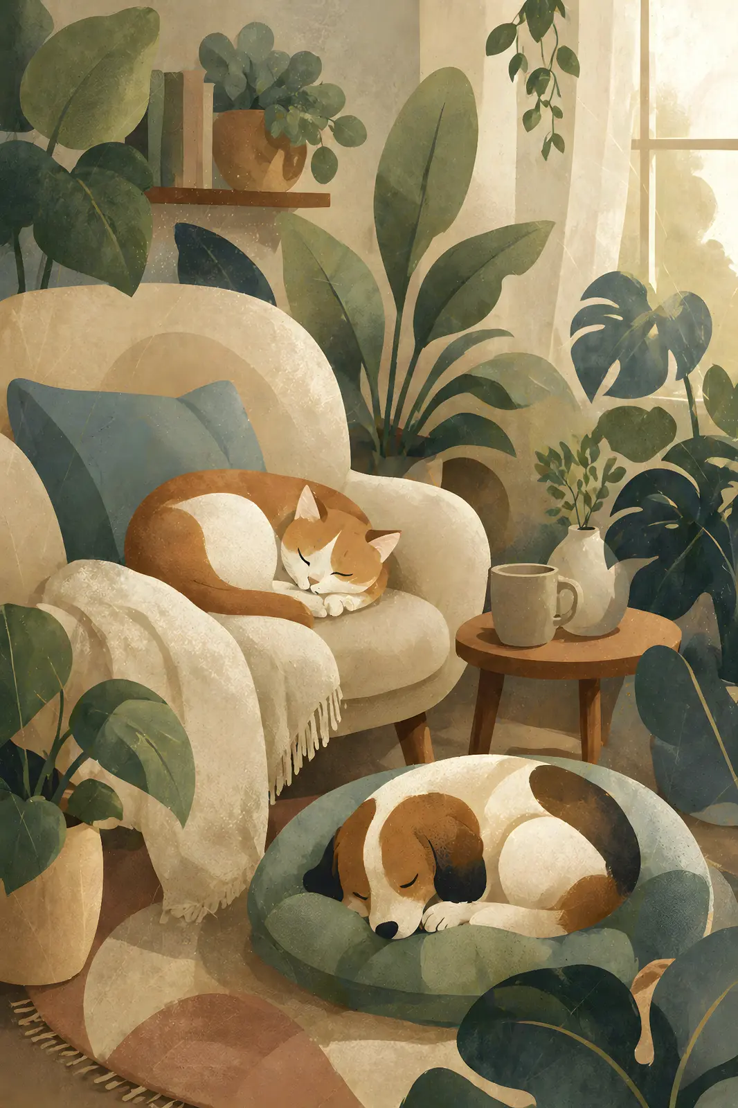 Quiet Botanical Interior by Stephen Younts