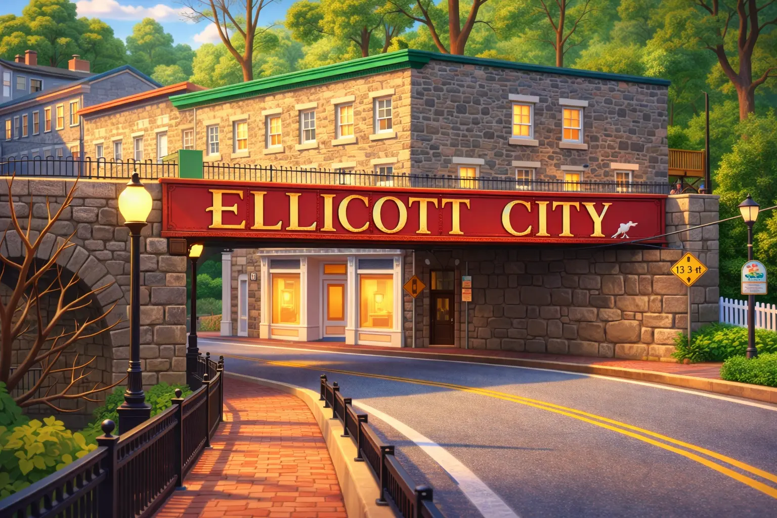 Ellicott City artwork