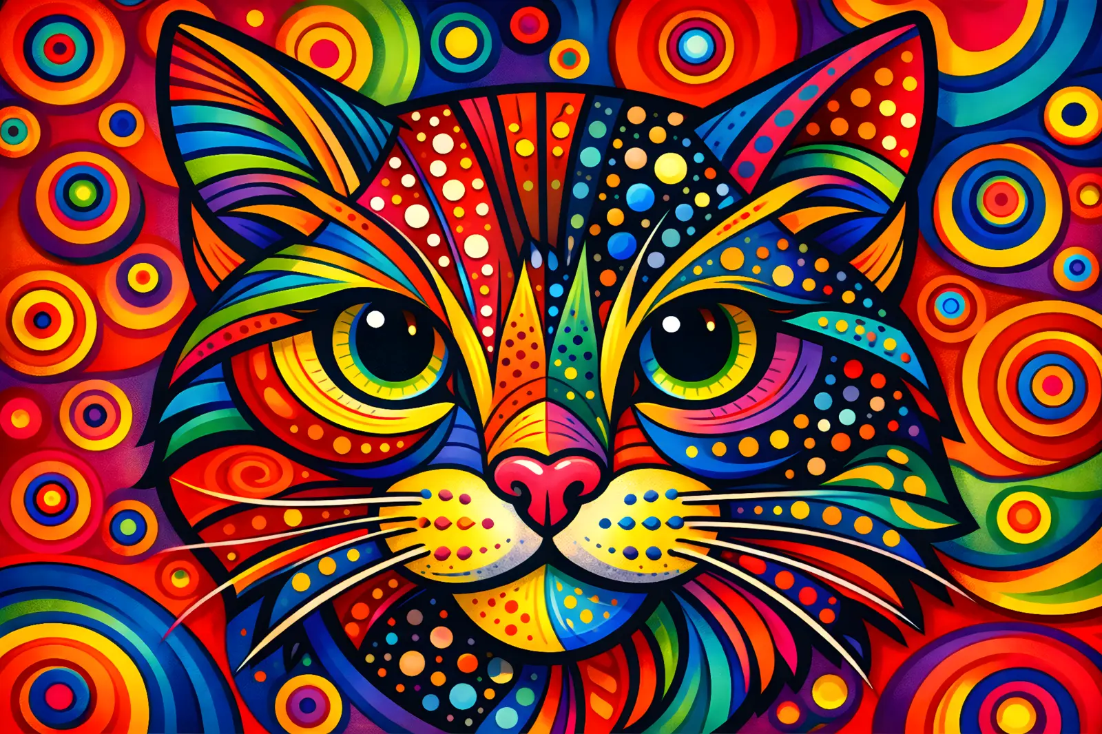 Prismatic Cat