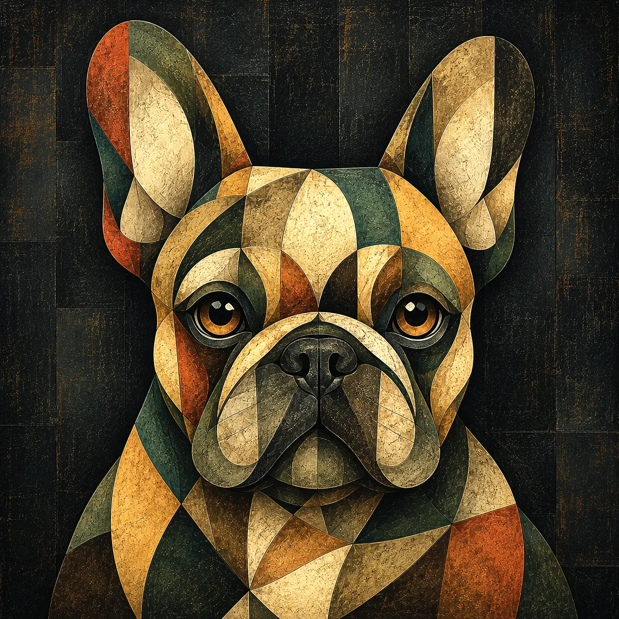 Geometric French Bulldog